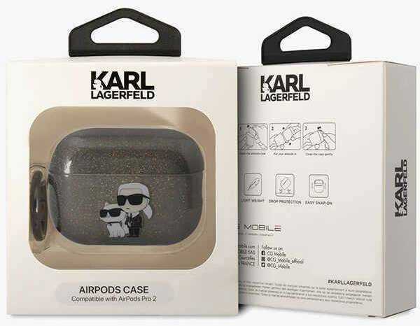 Karl Lagerfeld AirPods Pro 2 dėklas pakuotėje