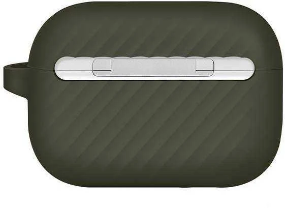 UNIQ dėklas Vencer AirPods Pro 2 gen.silikoninis (2022/2023) žalia/moss žalias