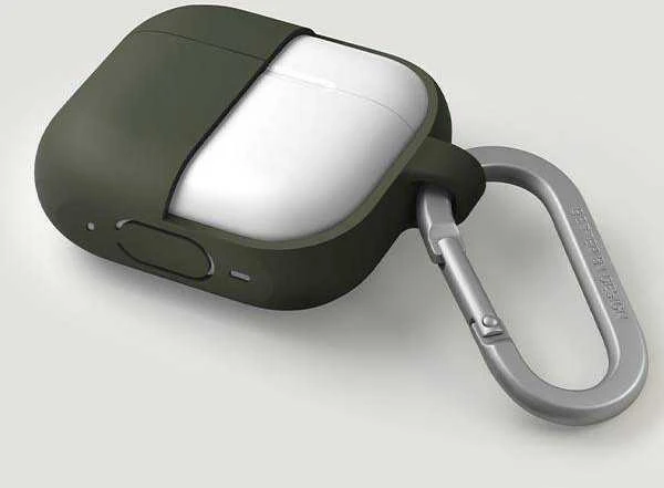 UNIQ dėklas Vencer AirPods Pro 2 gen.silikoninis (2022/2023) žalia/moss žalias