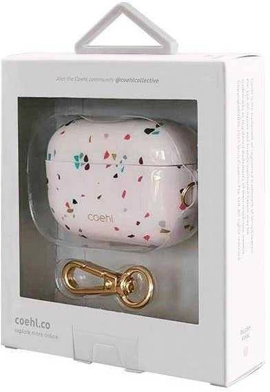 UNIQ Coehl Terrazzo Dėklas AirPods Pro blush rožinės spalvos