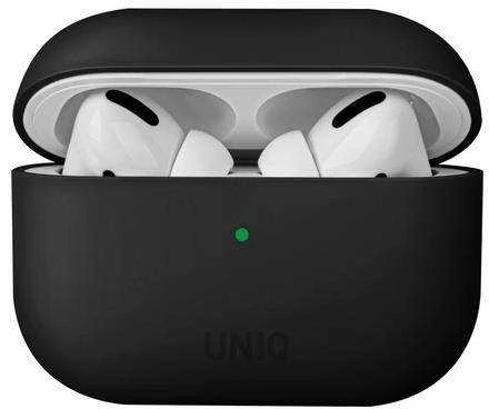UNIQ Lino Dėklas AirPods Pro Silicone ink juodos spalvos