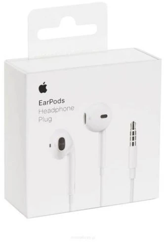 Ausinės Apple EarPods su 3.5 mm ausinių jungtimi MD827ZM