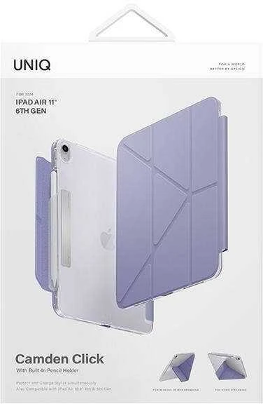 UNIQ Camden Click Apple iPad Air 11″ (2024) Dėklas violetinė/light violet
