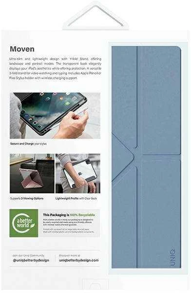 UNIQ Moven Apple iPad Air 11″ Dėklas (2024) mėlynas/stone mėlynas