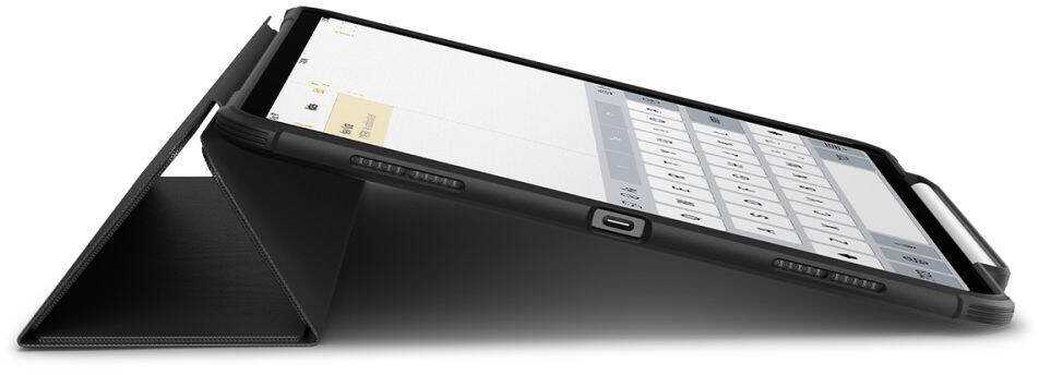 Spigen Rugged Armor Pro, juodas – Apple iPad Air 13″ (2026/2025/2024)