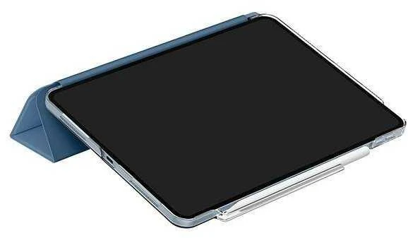UNIQ Camden Click Dėklas Apple iPad Air 13″ (2024) mėlynas/stone mėlynas
