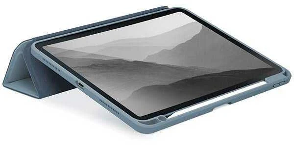 UNIQ Dėklas Moven Apple iPad Air 13″ (2024/2025) mėlynas/stone mėlynas