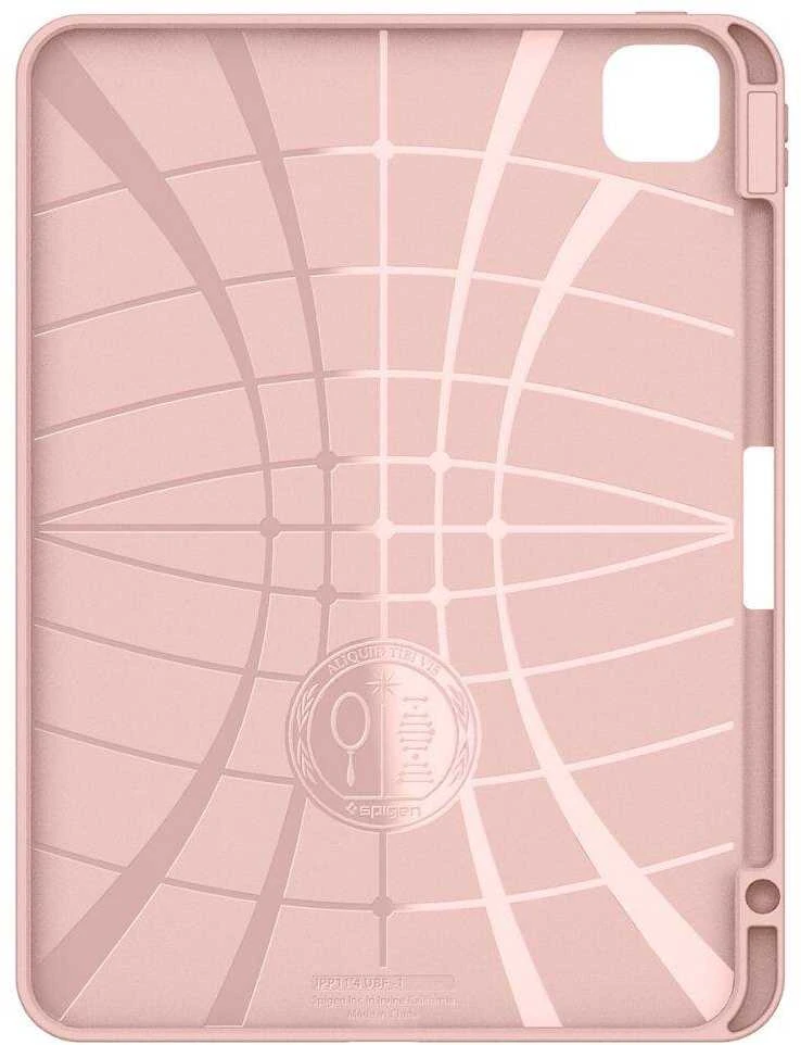 Spigen Urban Fit dėklas skirtas Apple iPad Pro 11" 5 / 6 / 2024-2025 – rožinės spalvos