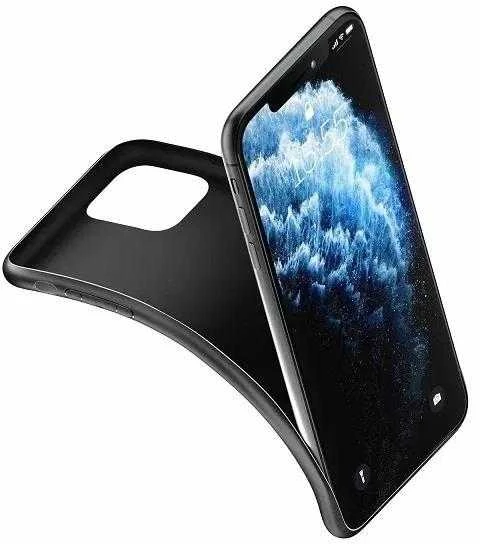 3MK Matt dėklas Apple iPhone 11 juodos spalvos