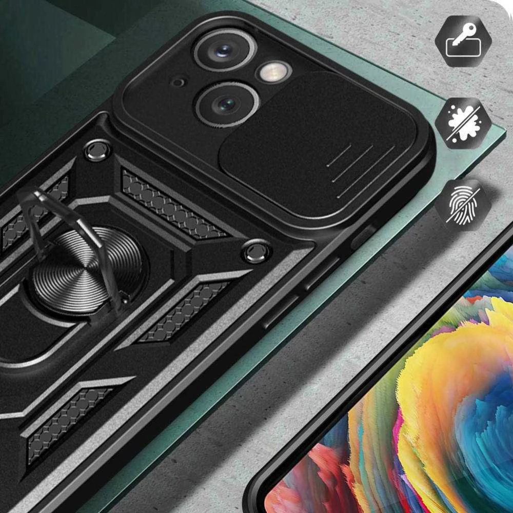 TFO Apple iPhone 11 Nexeri CamShield Pro dėklas juodos spalvos