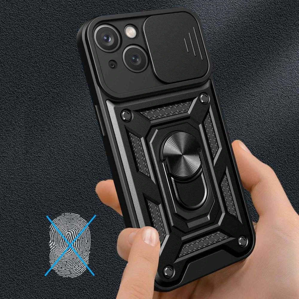 TFO Apple iPhone 11 Nexeri CamShield Pro dėklas juodos spalvos