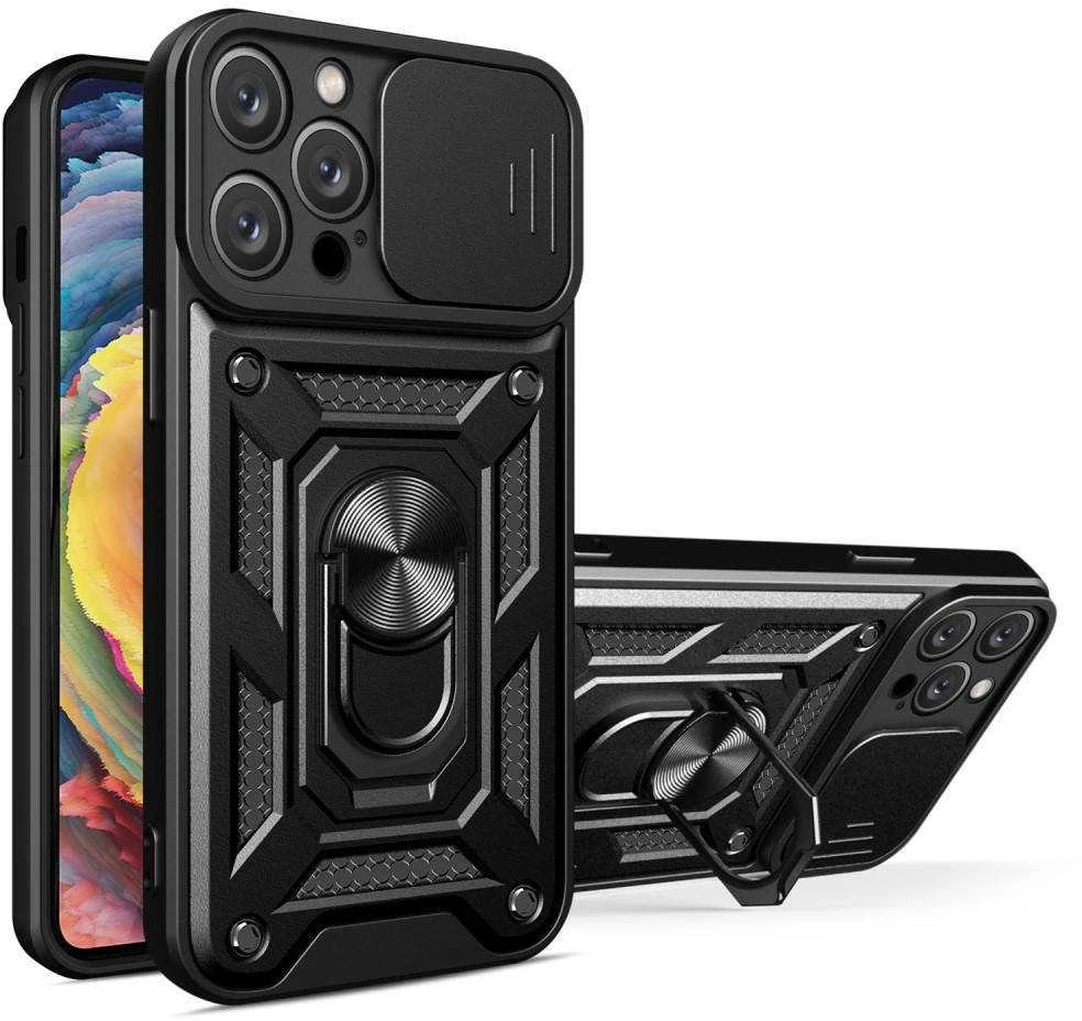 TFO Apple iPhone 11 Nexeri CamShield Pro dėklas juodos spalvos