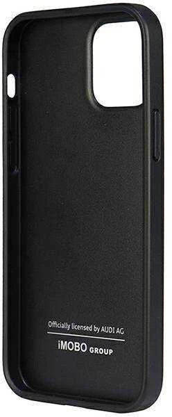 Audi Synthetic Leather Apple iPhone 11 Pro 5.8″ juodos spalvos kietas dėklas AU-TPUPCIP11-TT/D1-BK
