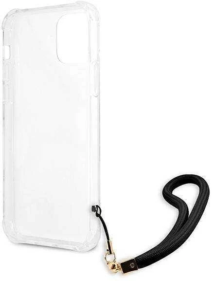 Apple iPhone 12 / 12 Pro Guess dėklas Camo Collection (GUHCP12MKSARBK) juodos spalvos