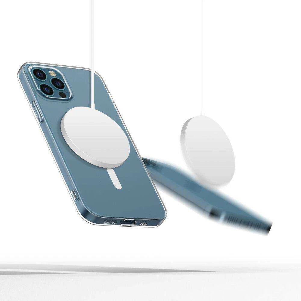 Apple iPhone 12 / 12 Pro Tech-Protect FlexAir MagSafe Clear dėklas telefonui skaidrus