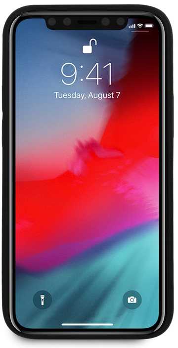 Guess Saffiano V - dėklas skirtas Apple iPhone 12 Mini red