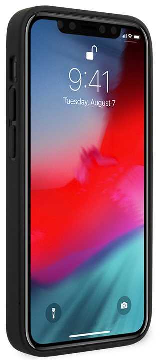 Guess Saffiano V - dėklas skirtas Apple iPhone 12 Mini red
