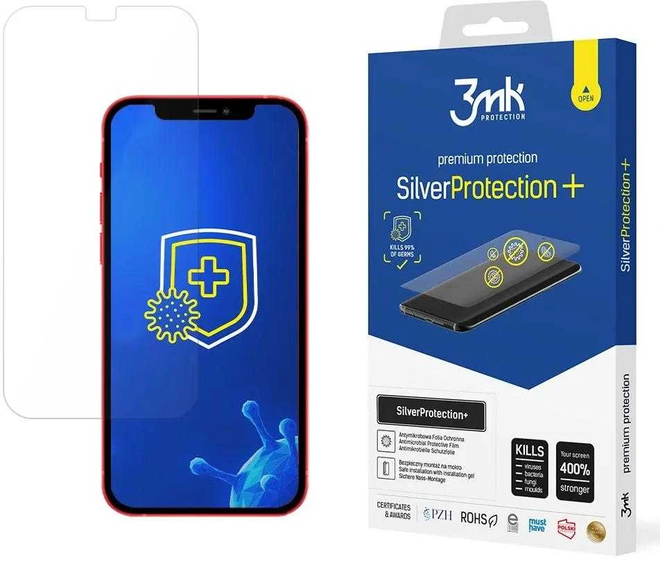 LCD apsauginė plėvelė 3MK Sidabrinis Protection+ Apple iPhone 12 Pro Max