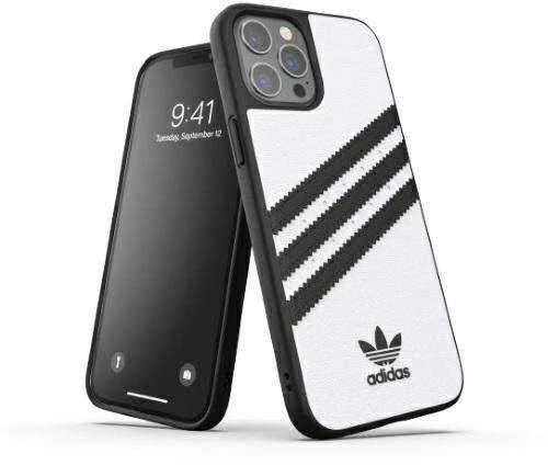 Apple iPhone 12 Pro Max Adidas OR Moulded dėklas PU (42239) baltos spalvos