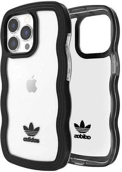 Adidas OR Wavy Dėklas Apple iPhone 13 Pro/13 6,1″ juodos spalvos-skaidrus 51900