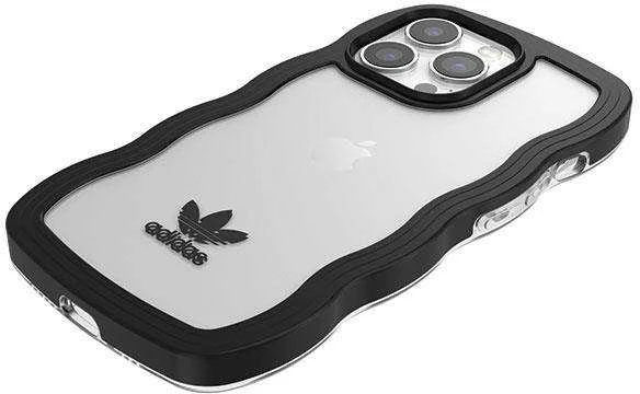 Adidas OR Wavy Dėklas Apple iPhone 13 Pro/13 6,1″ juodos spalvos-skaidrus 51900