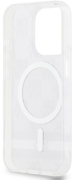 DKNY DKHMP13LHCPTSK Apple iPhone 13 Pro 13 6.1 inch juodos spalvos kietas dėklas IML Checkered Mono Pattern & Printed