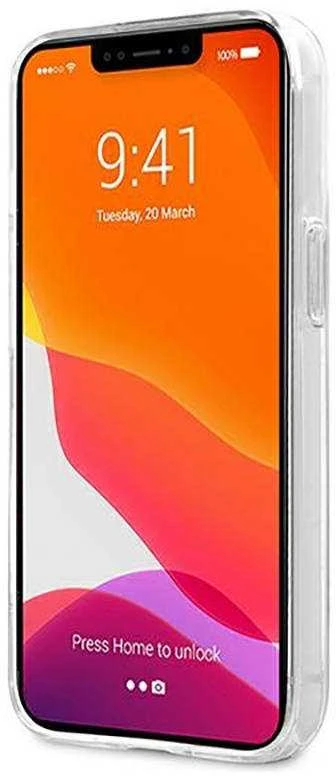 Karl Lagerfeld KLHCP13XCTR, skirta Apple iPhone 13 Pro Max 6,7" – kietas skaidrus dėklas su Choupette galvute