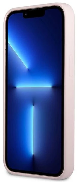 Dėklas Guess GUHCP13XSLTGU iPhone 13 Pro Max 6,7″ violetinė hardcase Silicone Triangle