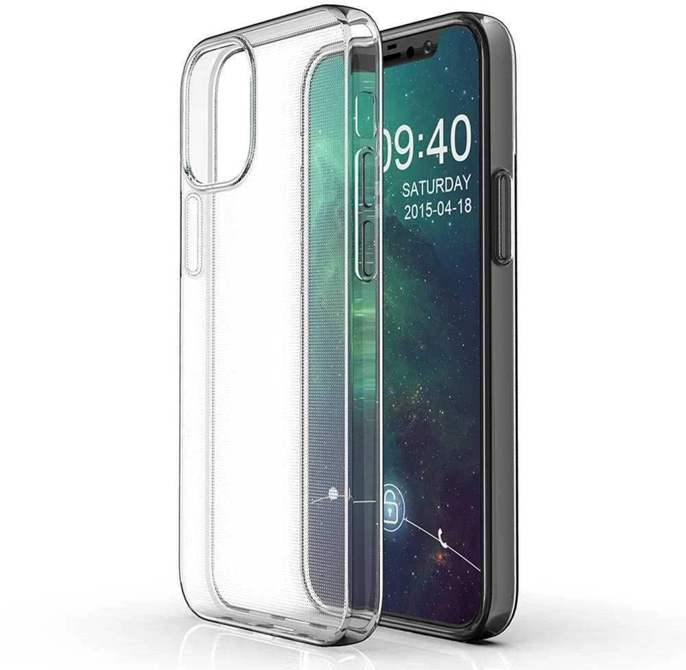 Dėklas Mercury Jelly Clear Apple iPhone 13 Pro Max skaidrus