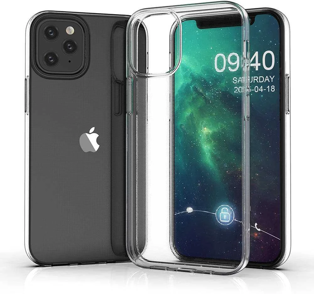 Dėklas Mercury Jelly Clear Apple iPhone 13 Pro Max skaidrus