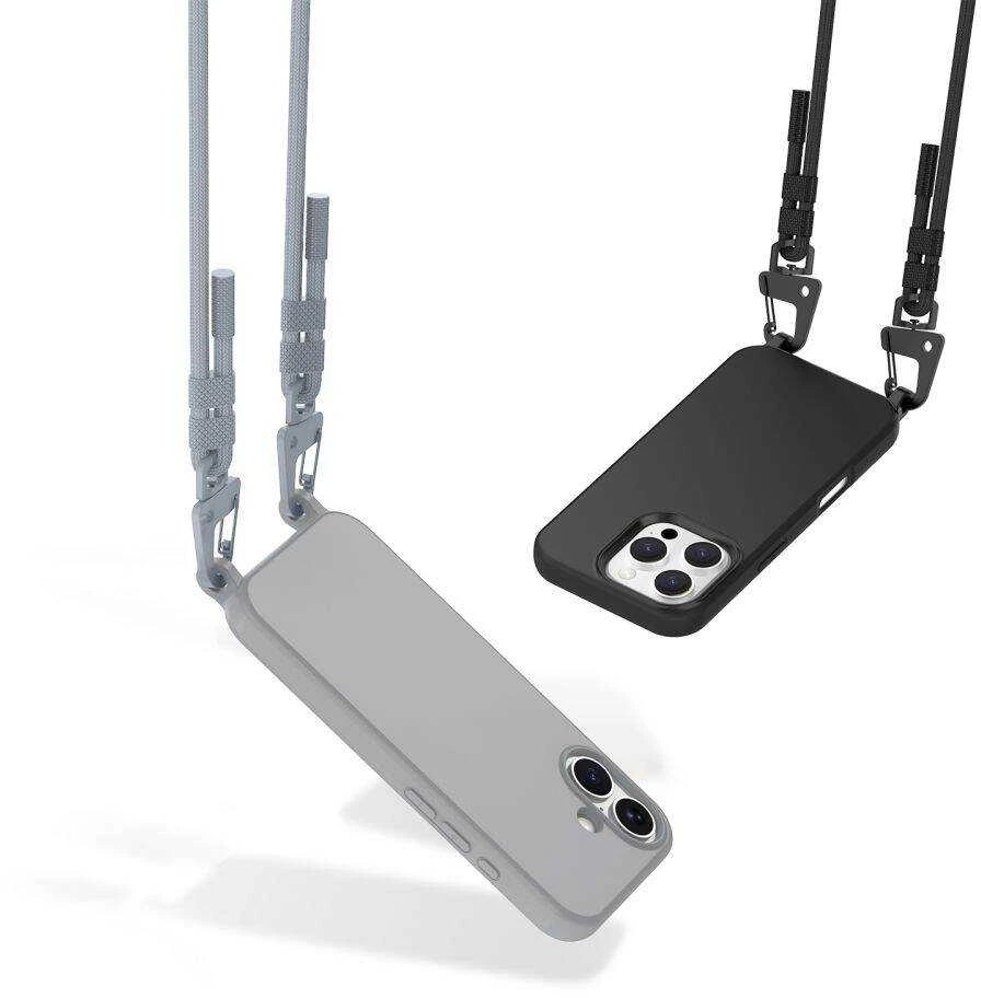 Apple iPhone 13 Tech-Protect Magnecklace MagSafe dėklas jūsų telefonui juodos spalvos