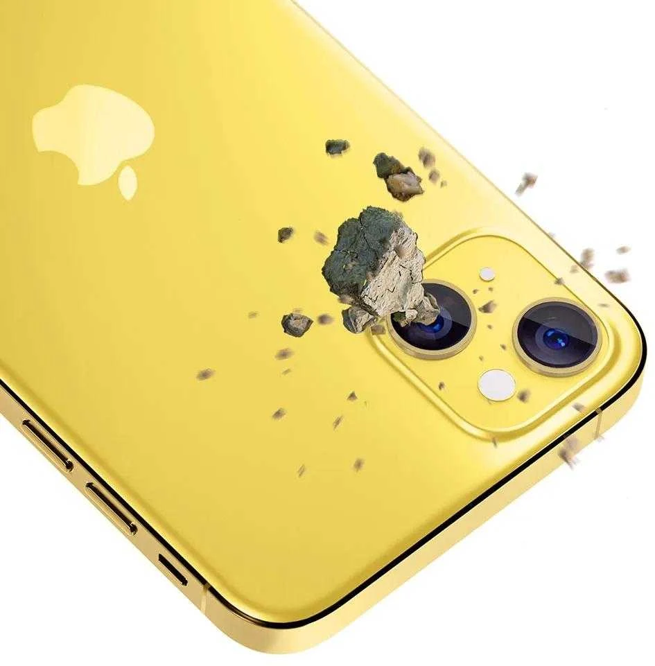 Apple iPhone 14 – 3mk Lens Protection Pro Geltona