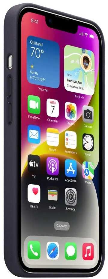 Apple iPhone 14 Odinis dėklas with MagSafe - Ink
