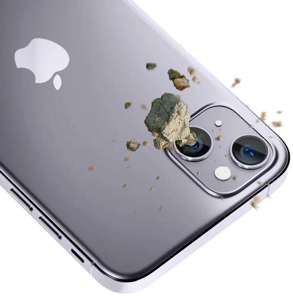 3MK „Lens Protection Pro“, skirta iPhone 14 Plus 6,7 colio, violetinė, fotoaparato objektyvo apsauga su montavimo rėmeliu