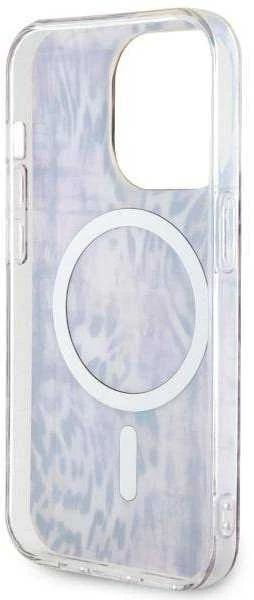 Dėklas GUESS GUHMP14XHLEOPWP IPHONE 14 PRO MAX 6.7 "Rožinis/Rožinis HARDCASE LEOPARD MAGSAFE