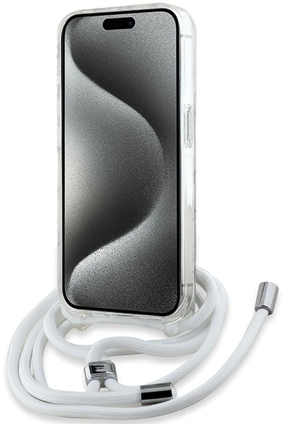 Karl Lagerfeld KLHMP14XHCCHNT Apple iPhone 14Pro Max 6.7″ kietas dėklas skaidrus IML Choupette Head & Cord M