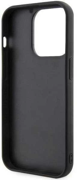Dėklas Karl Lagerfeld KLHCP14X3DRKINK Apple iPhone 14 Pro Max 6.7" juodos spalvos hardcase Rubber Ikonik 3D