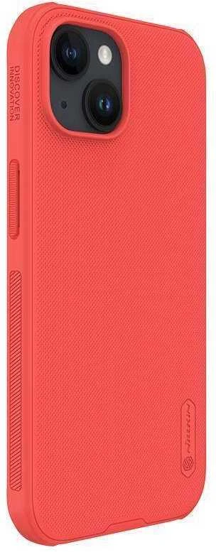Dėklas Nillkin Super Frosted Shield Pro Apple iPhone 15 raudonas