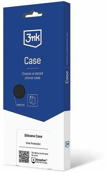 3MK Silicone Dėklas Apple iPhone 15 Plus 6.7″ juodos spalvos