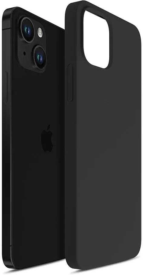3MK Silicone Dėklas Apple iPhone 15 Plus 6.7″ juodos spalvos