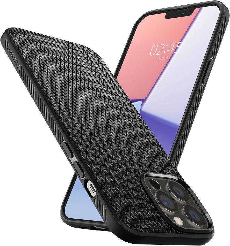 Dėklas SPIGEN LIQUID AIR IPHONE 15+ Juodas