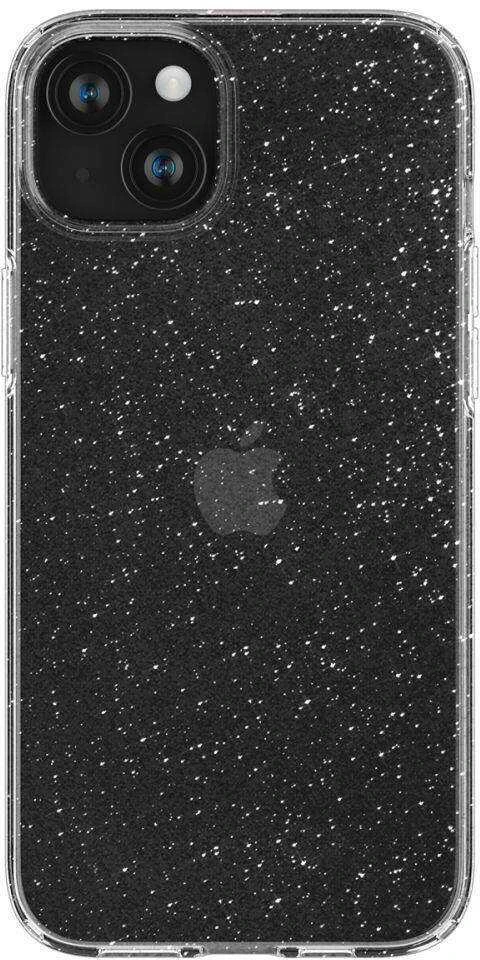 Dėklas SPIGEN GLITTER CRYSTAL IPHONE 15+ CLEAR