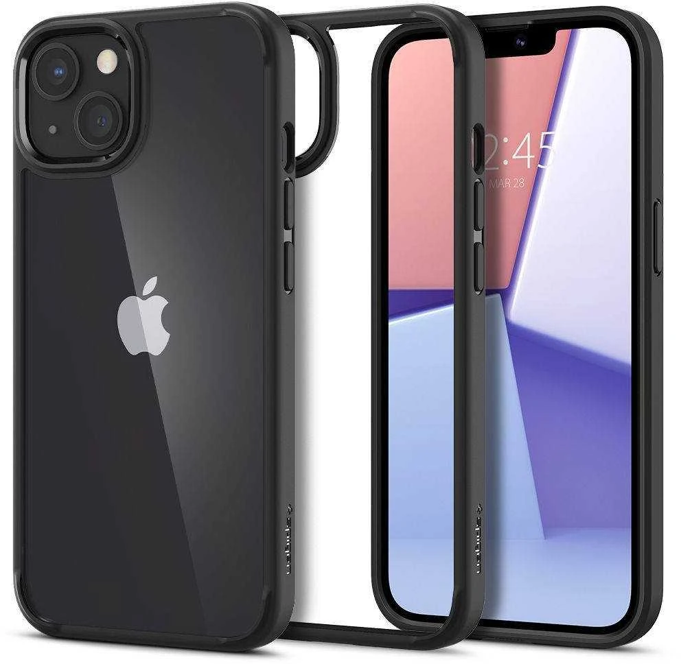 Spigen Ultra Hybrid dėklas skirtas Apple iPhone 15 Plus, spalva - Matte Black