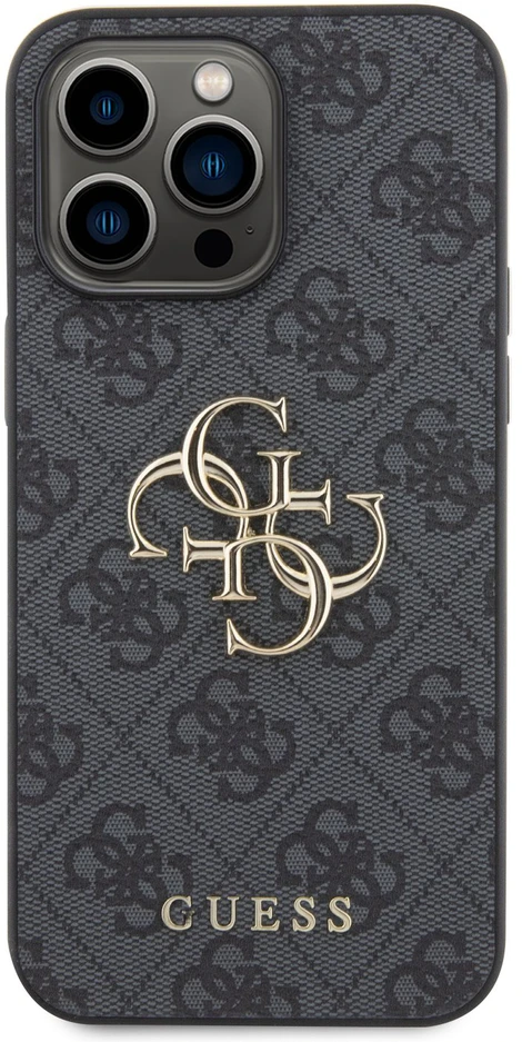 Dėklas GUESS GUHCP15X4GGGR IPHONE 15 PRO MAX 6.7 "GRAY/GRAY HARDCASE 4G BIG METAL LOGO