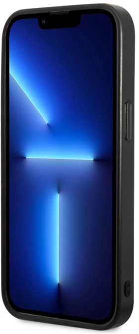 Dėklas GUESS GUHCP15LPSFDGSK IPHONE 15 PRO 6.1 "Juodas/Juodas HARDCASE SEQUIN SCRIPT METAL
