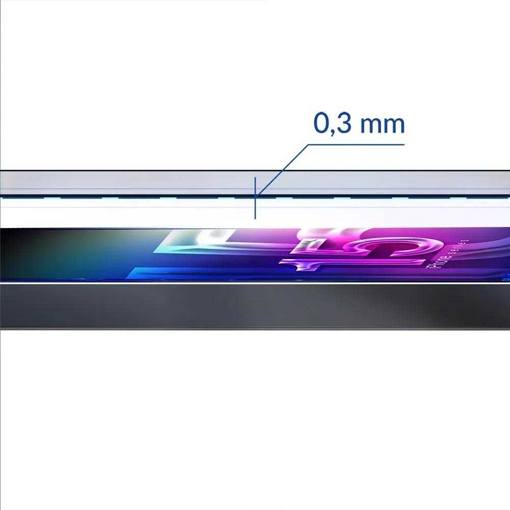LCD apsauginis stikliukas 3mk Hard Glass Max Lite Apple iPhone 15 Pro Max juodas