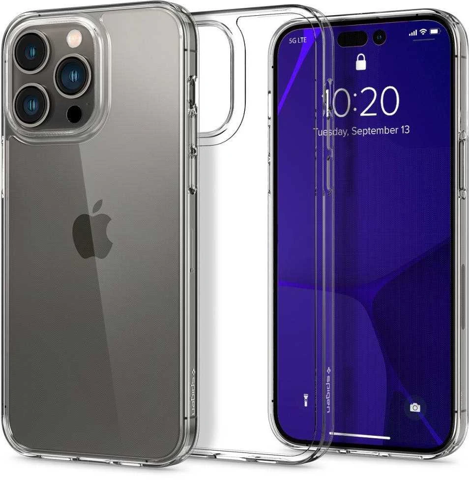 Apple iPhone 15 Pro Max Spigen Airskin Hybrid Crystal dėklas telefonui skaidrus