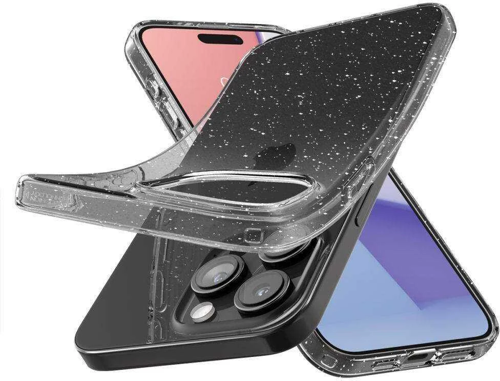 Dėklas SPIGEN GLITTER CRYSTAL IPHONE 15 PRO MAX CL