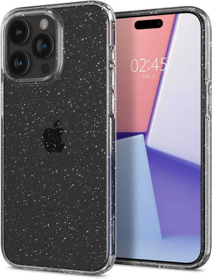 Dėklas SPIGEN GLITTER CRYSTAL IPHONE 15 PRO MAX CL
