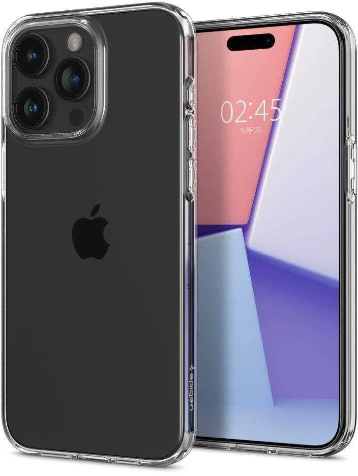 Dėklas SPIGEN LIQUID CRYSTAL IPHONE 15 PRO MAX CLEAR